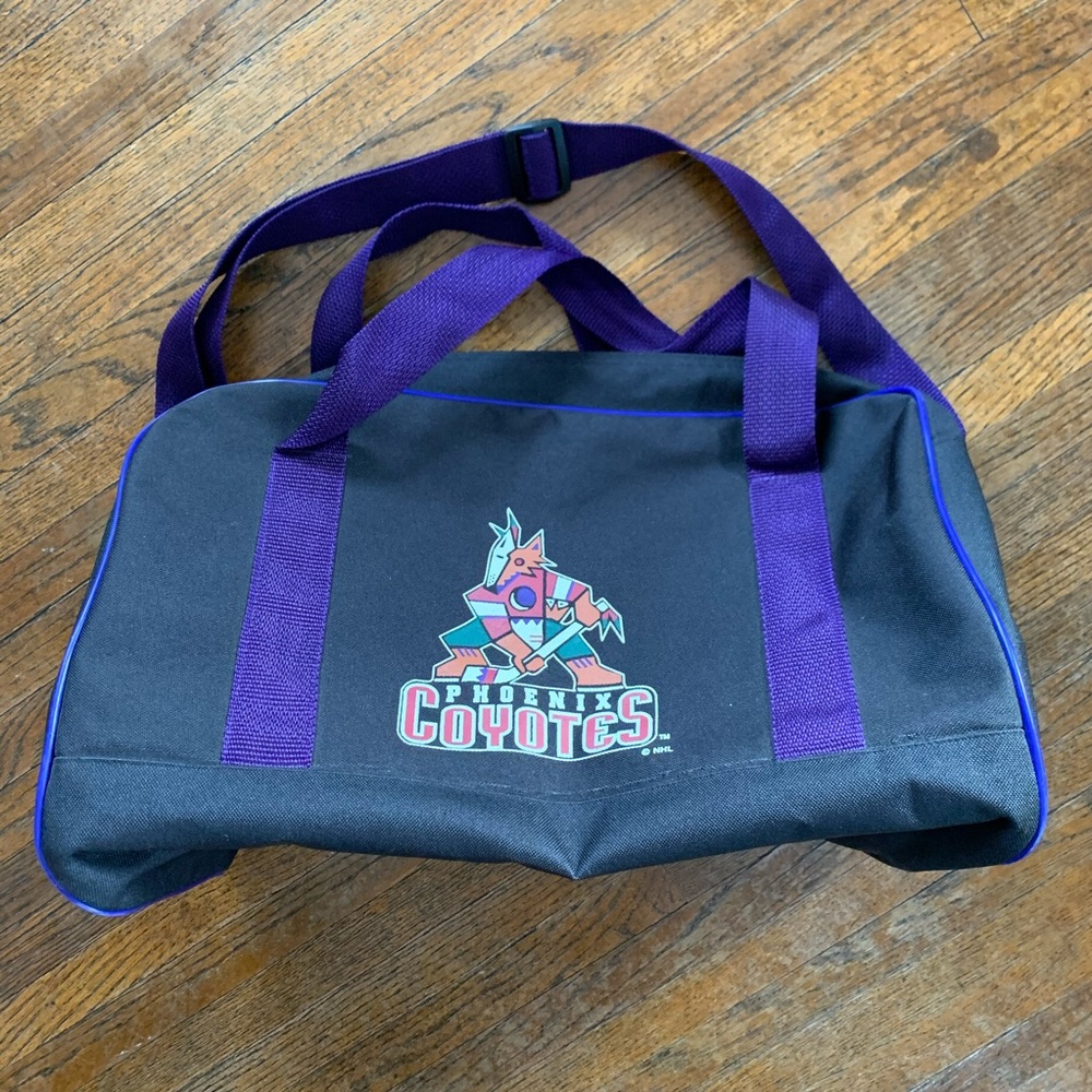 Vintage 90s Phoenix Coyotes Bag